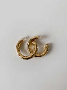 Chunky Gold Hoops